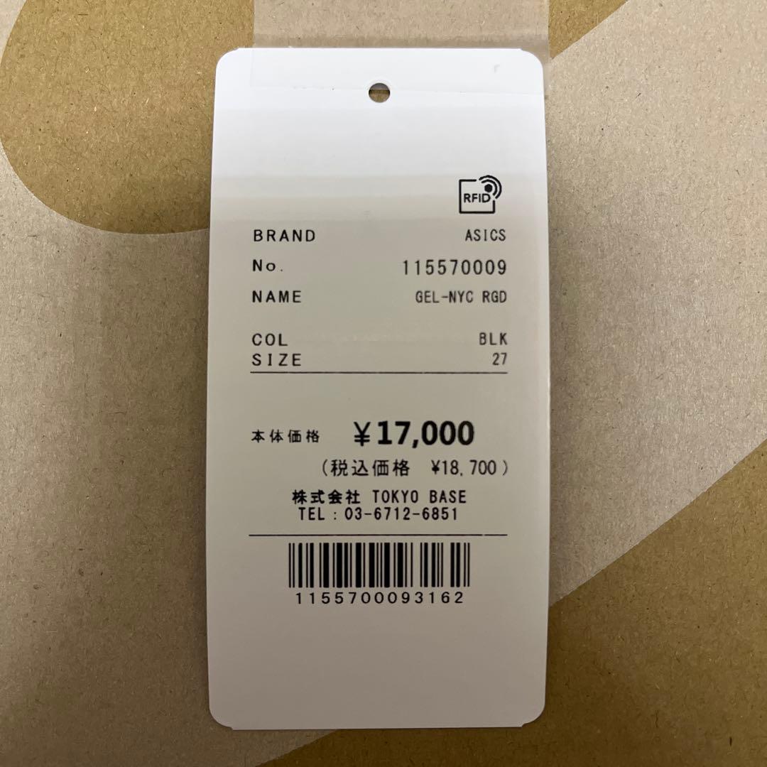 靴 asics GEL-NYC RGD