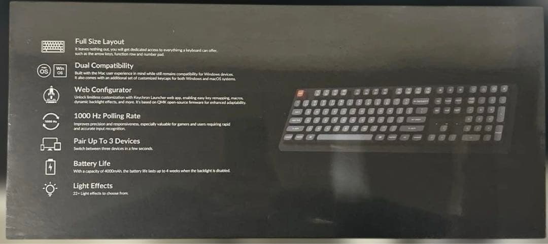 Keychron K10 Max QMK ワイヤレス カスタム