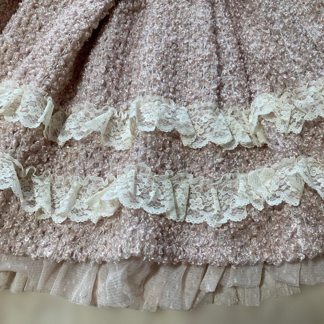 希少LIZ LISA ピンク ノースリーブミニワンピース　ミニドレス