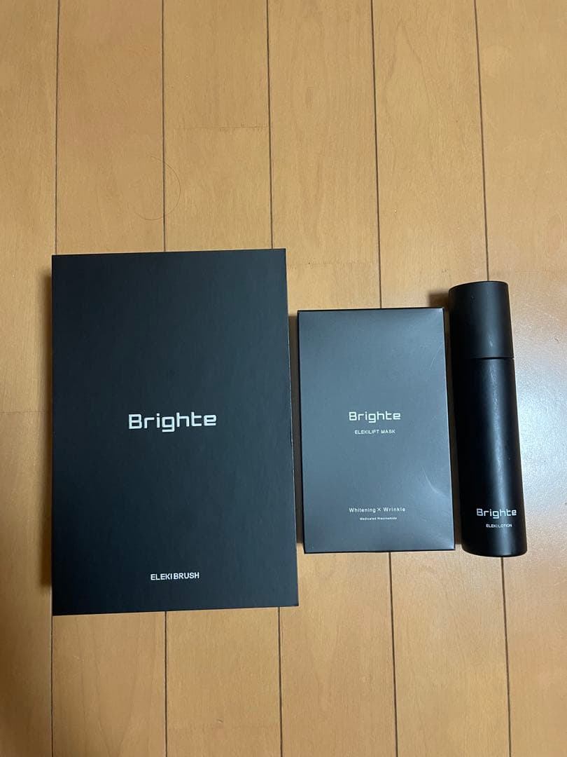 Brighte ブライト　エレキブラシ専用ミスト&シートマスク未開封付　再値下げ