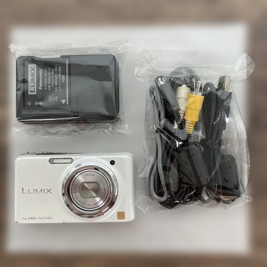 パナソニック デジタルカメラ LUMIX FX77 DMC-FX77-W