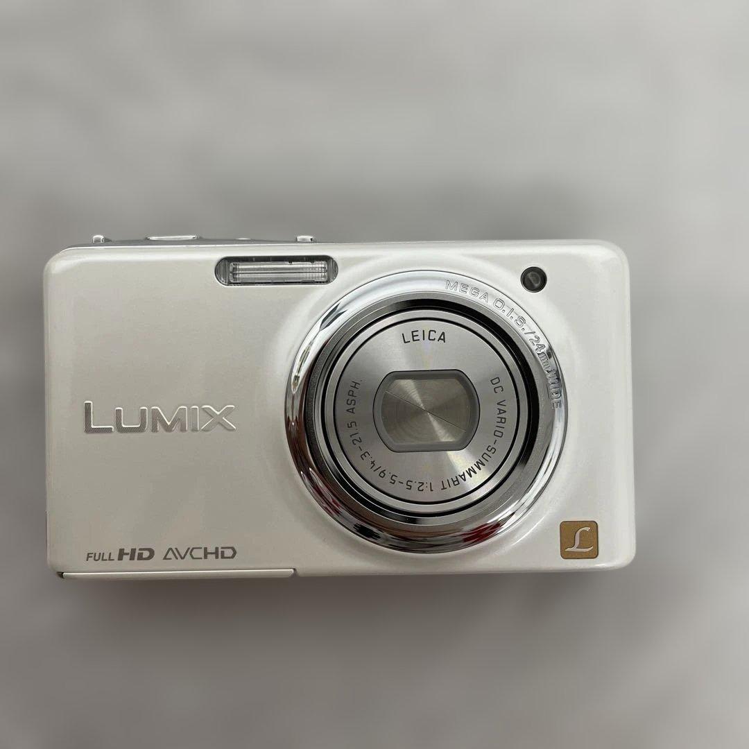 パナソニック デジタルカメラ LUMIX FX77 DMC-FX77-W
