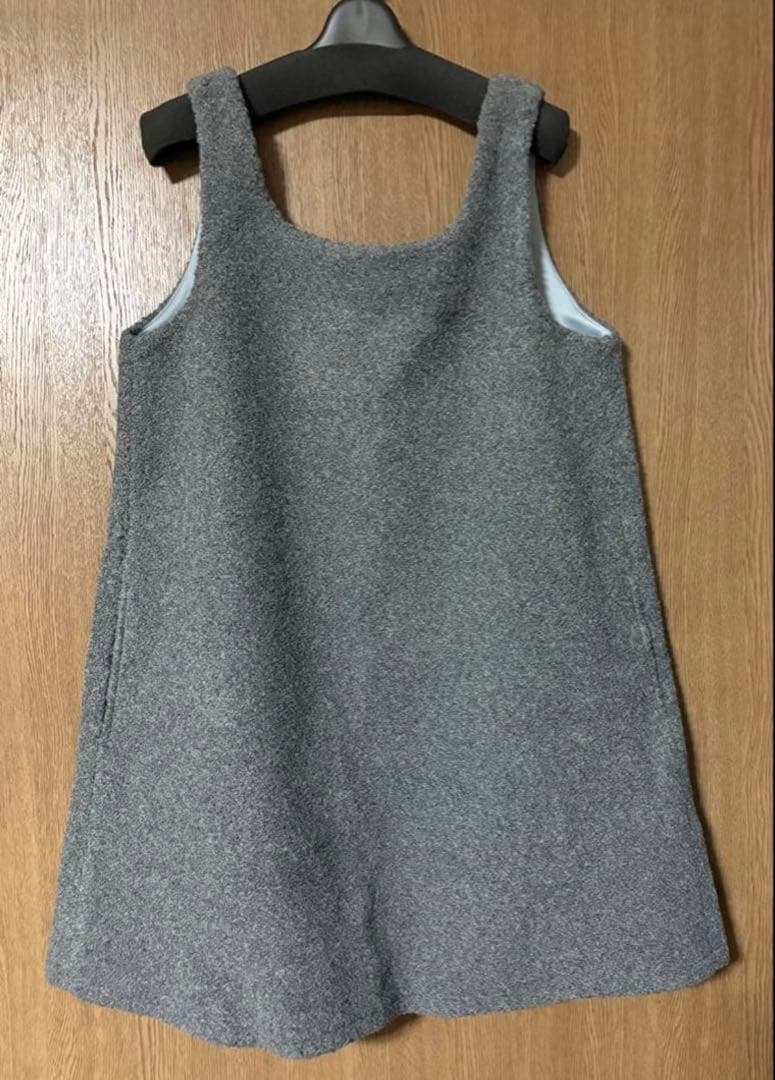 ポワpois ワンピ　square poodle onepiece