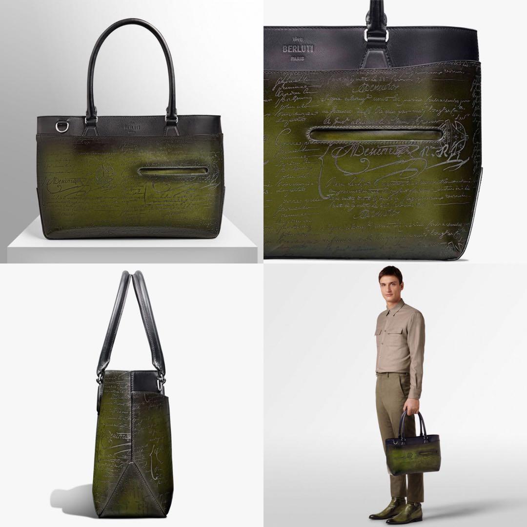 定価54,5万 ベルルッティ トゥジュール バッグ ネロキャビア 限定色 最新型