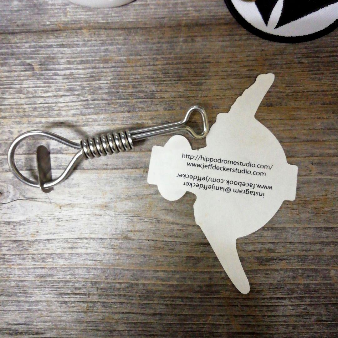 JEFF DECKER ジェフデッカー キーフック 初期型 プレートステッカー