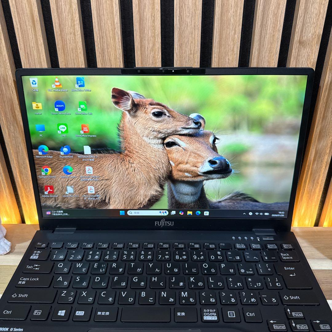超軽量‼️LIFEBOOK U9311/F☘️第11世代☘フルHD☘ノートパソコン
