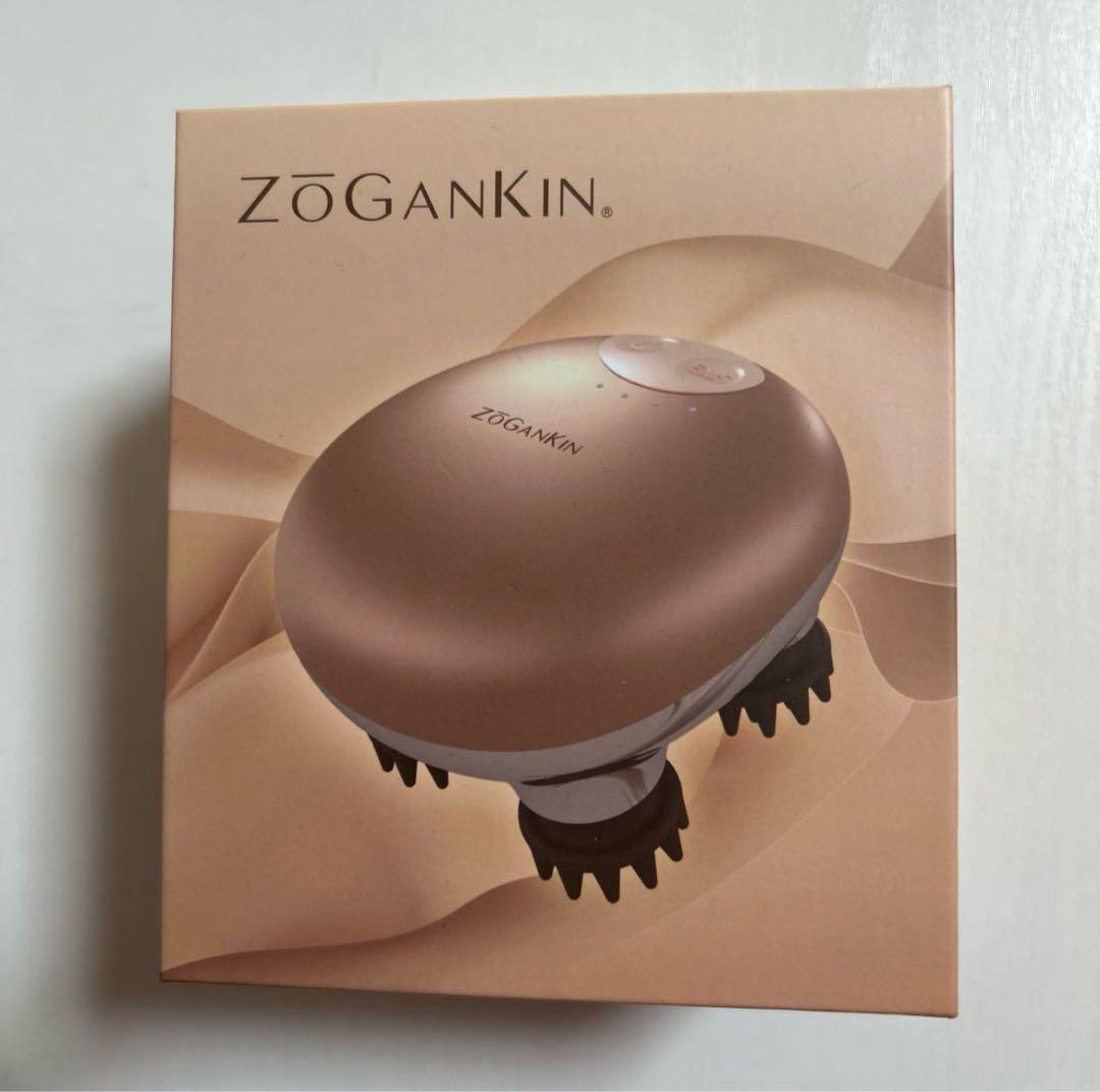 新品未使用[ZOGANKIN] EMS スカルプブラシ ゴールド