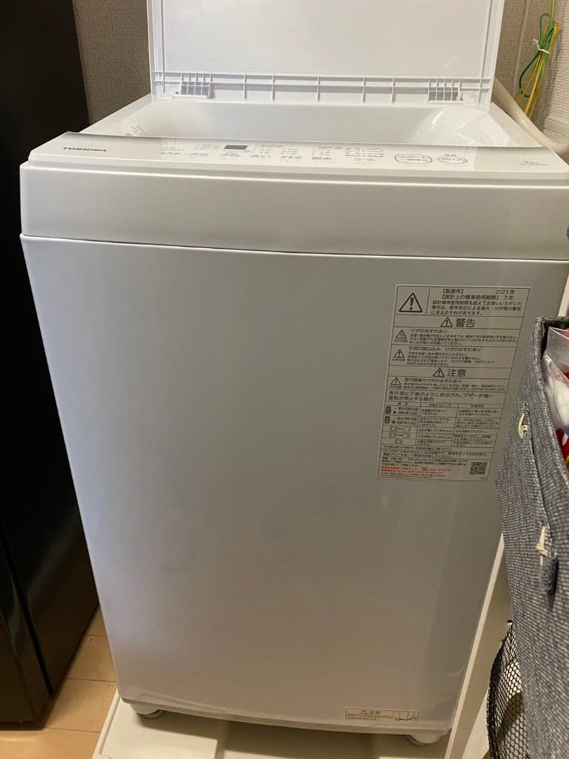 ボルツ　TOSHIBA ダブルシャワー洗濯機 2023年製 AW-7GM2