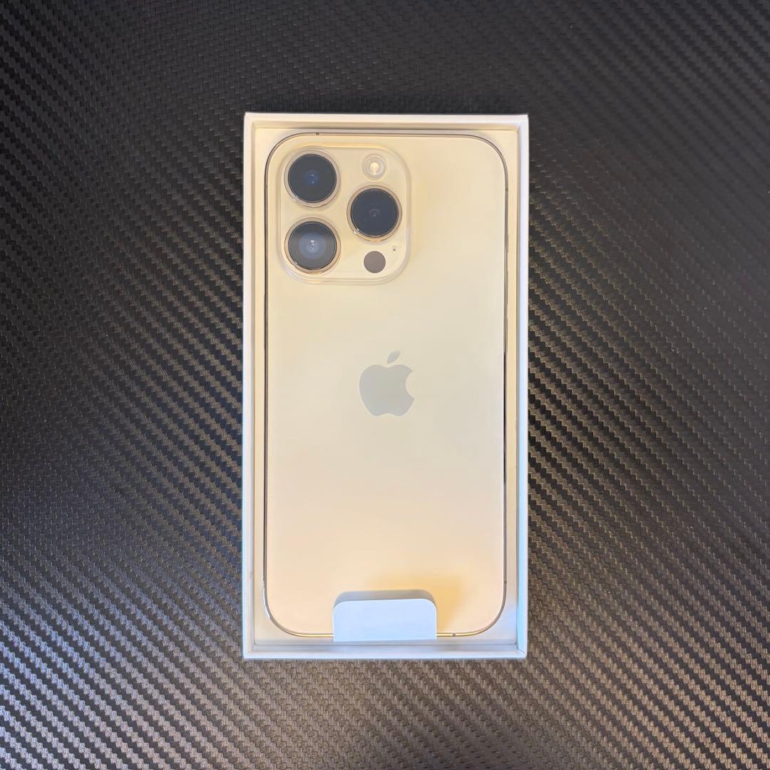 【美品】iPhone 14 Pro ゴールド 128GB