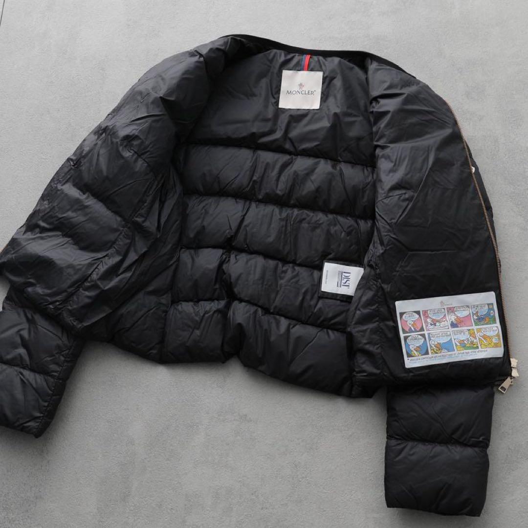 ノーカラー ショート ダウンジャケット Laurine（ラウリーヌ)