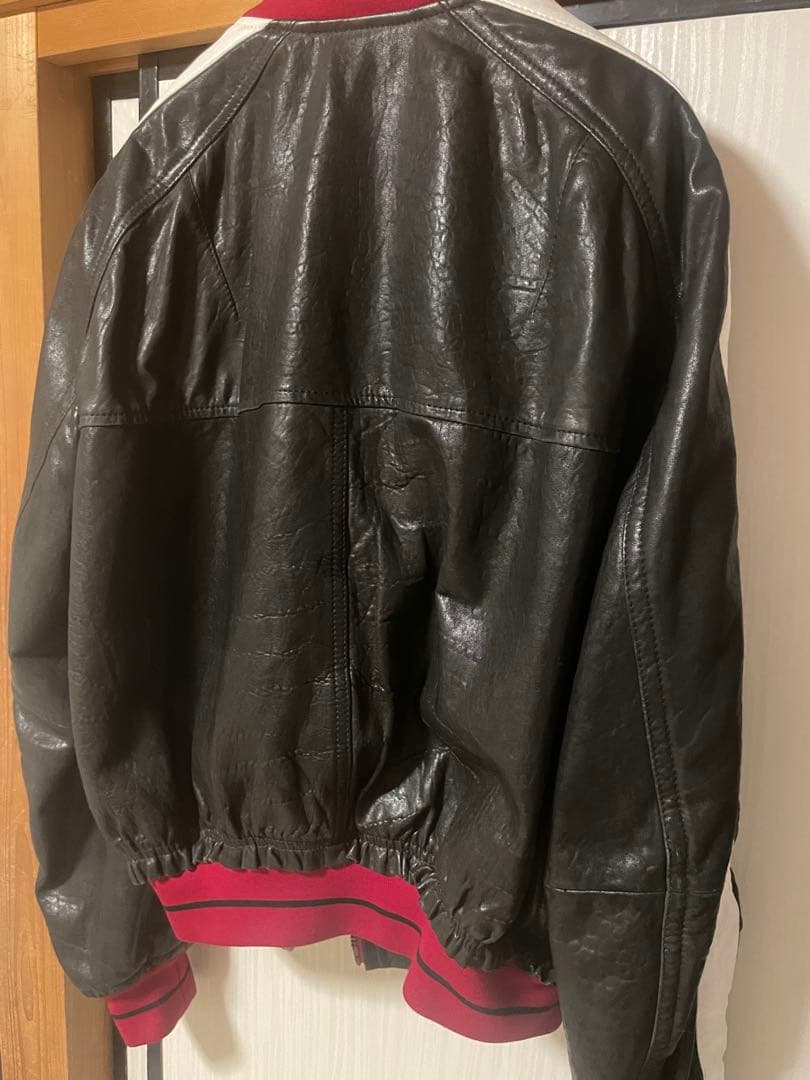 ハイダーアッカーマン Haider ackermann 17ss レザーボンバー