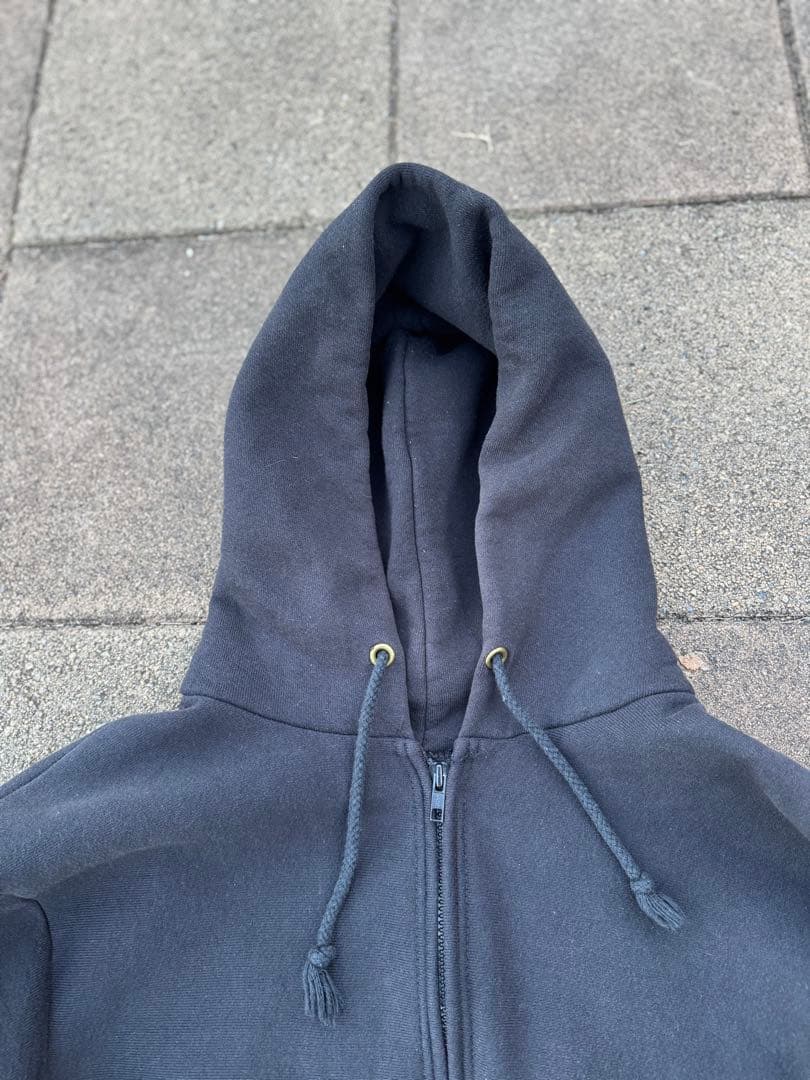 CAMBER フェードブラック フルジップパーカー L