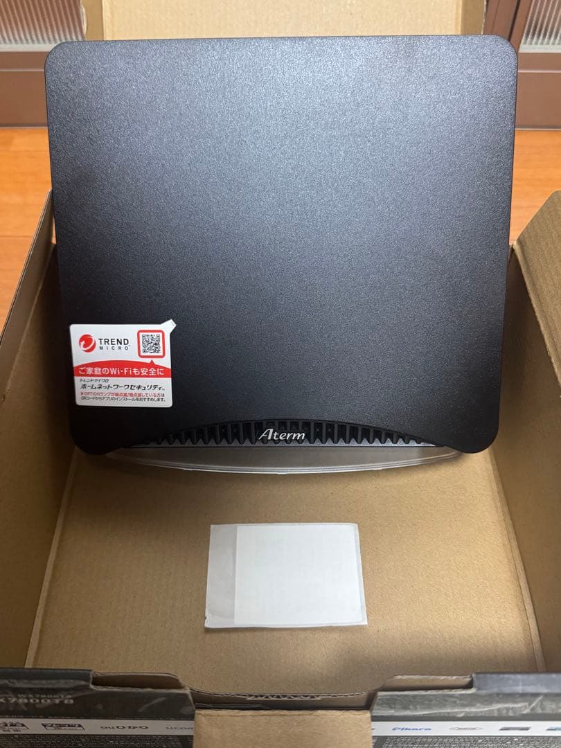 NEC Aterm PA-WX7800T8 Wi-Fi6E 無線LANルーター