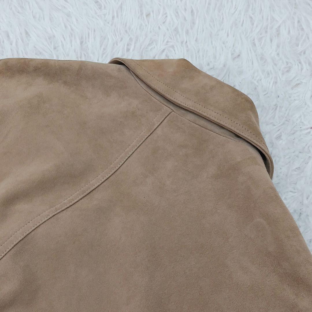 ✨極美品✨ EMMETI ゴートレザージャケット キャメル サイズ42