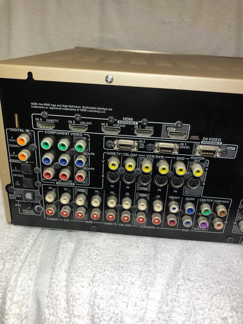 オンキョー　7.1chアンプ+センタースピーカー+フロントスピーカー　動作確認済