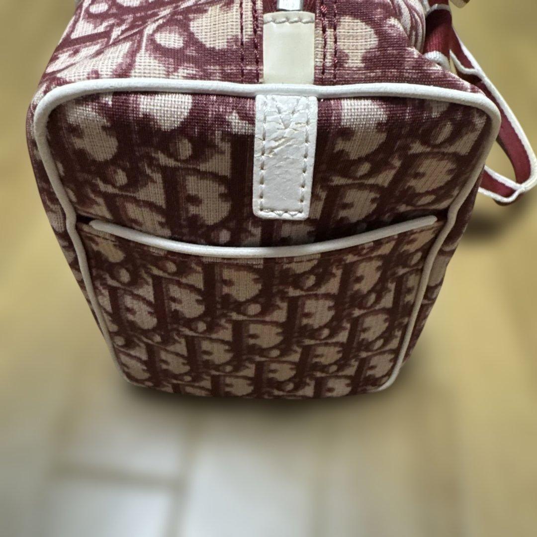 【美品】Christian Dior ディオール　ミニボストンバッグ