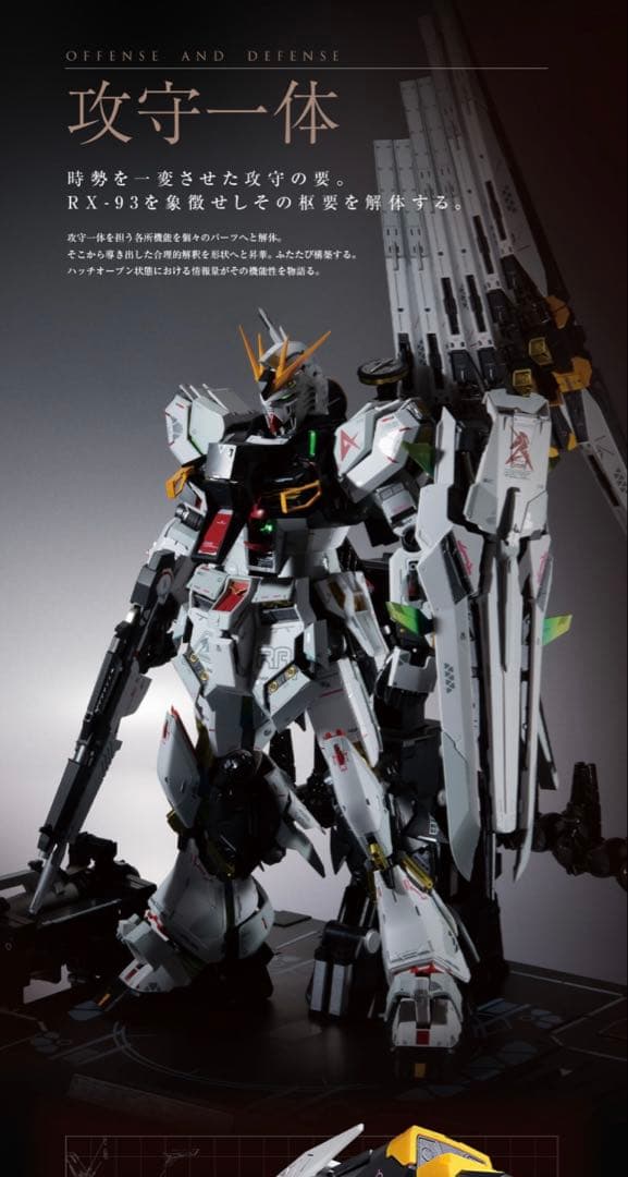 解体匠機　νガンダムフィンファンネル装備