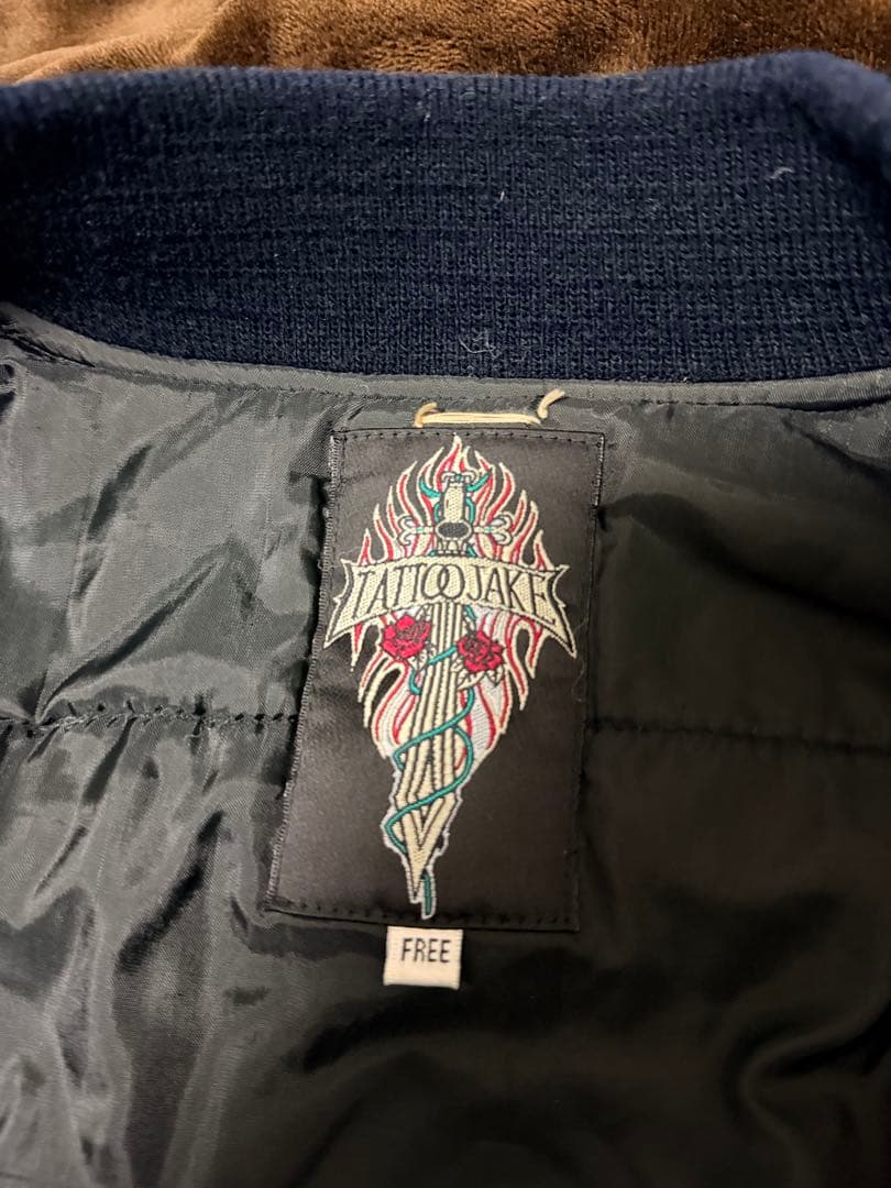 TATTOO JAKE USA 別珍 龍 日本限定 スカジャン vintage