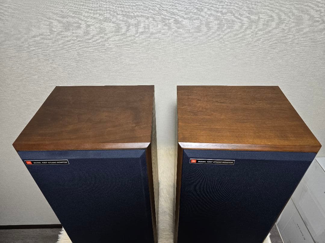JBL 4307-3ウェイブックシェルフ型スピーカー2個セット 中古