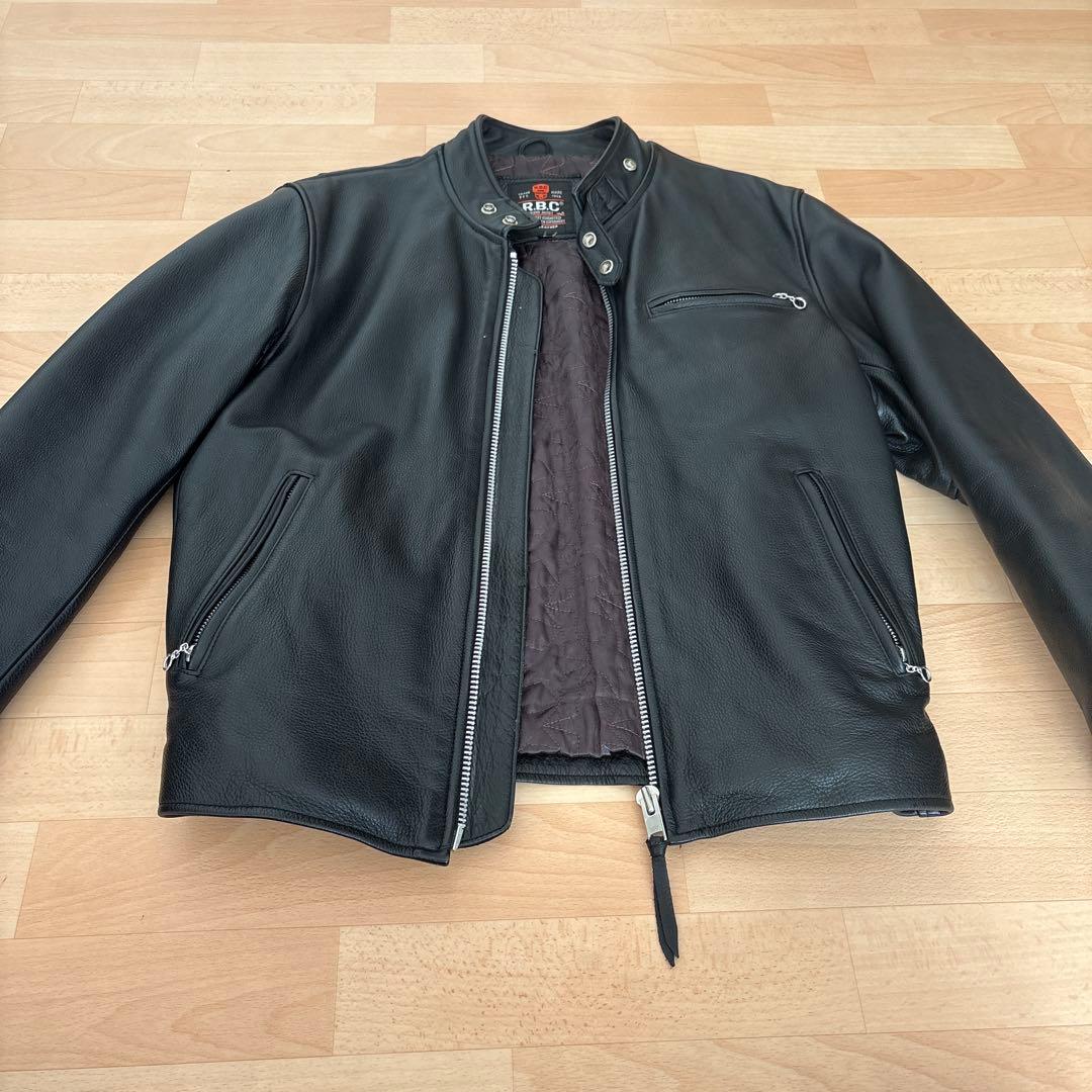 RBC ライダース　レザー　ジャケット