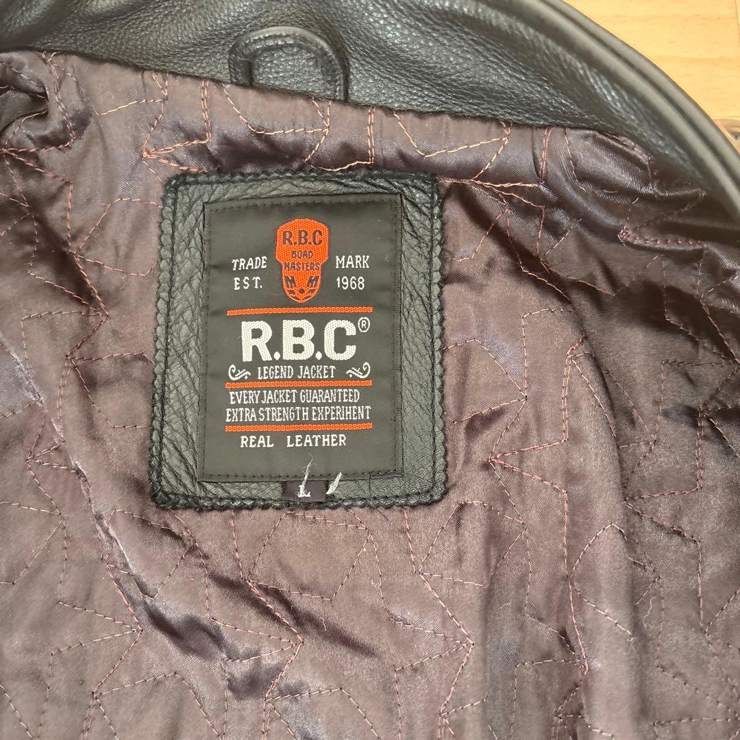 RBC ライダース　レザー　ジャケット