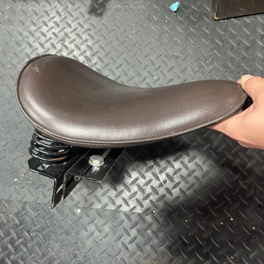 ドラッグスター400取り外し ソロシート　ブラウン イージーライダース製