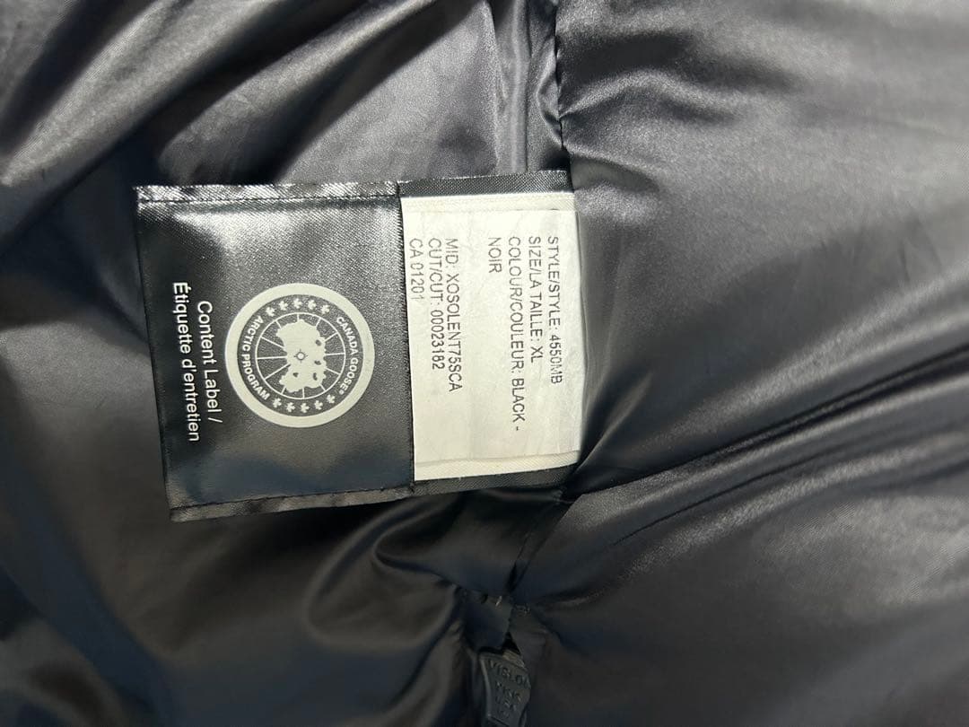 カナダグース　メイトランドパーカー XL ブラックレーベル