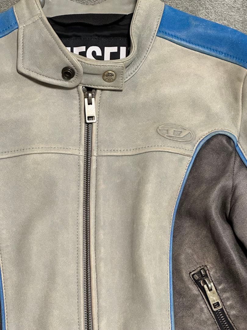 DIESEL 22AW レザー ジャケット レーシング y/project 短丈