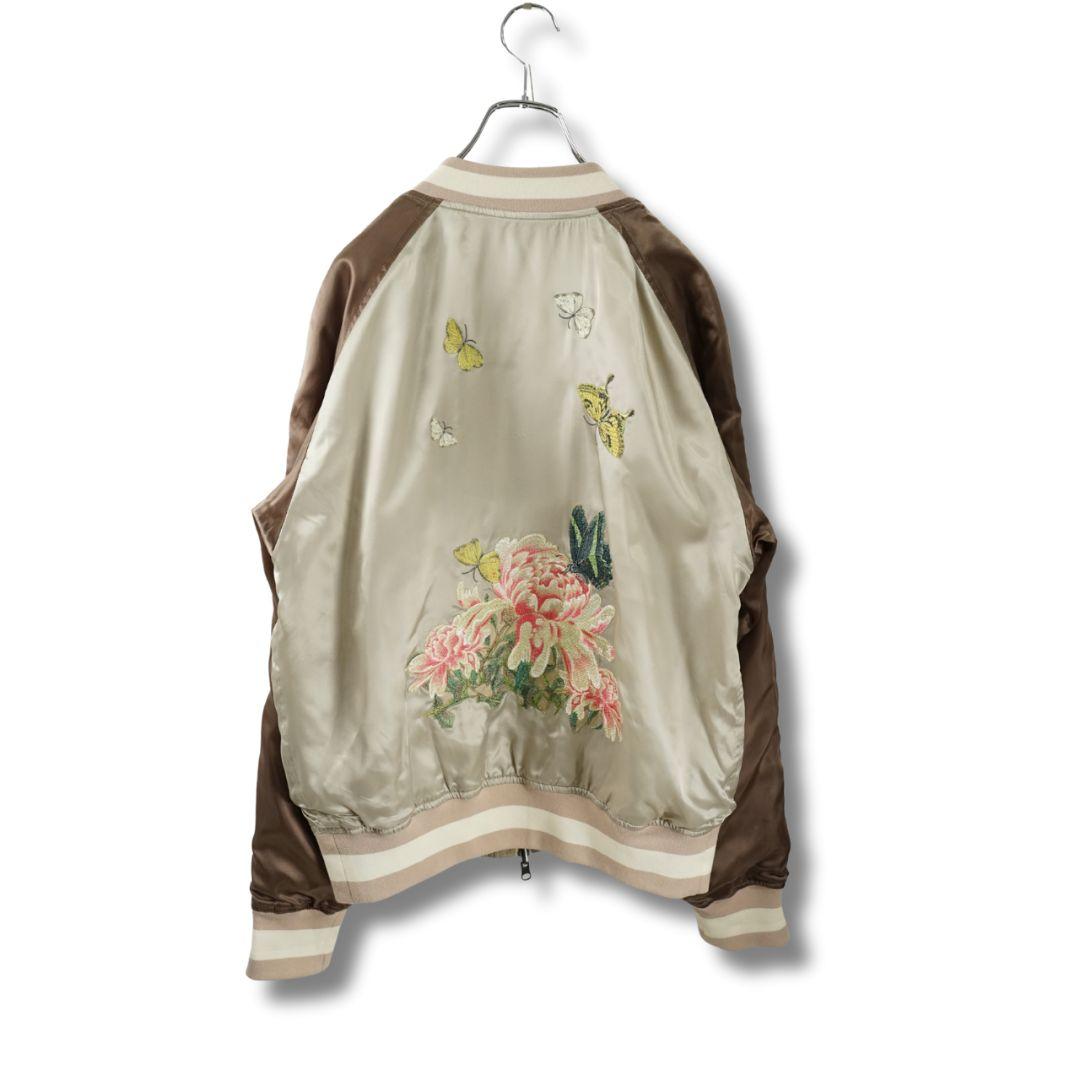 ARTISAN 伊藤若冲 刺繍 リバーシブル スカジャン M