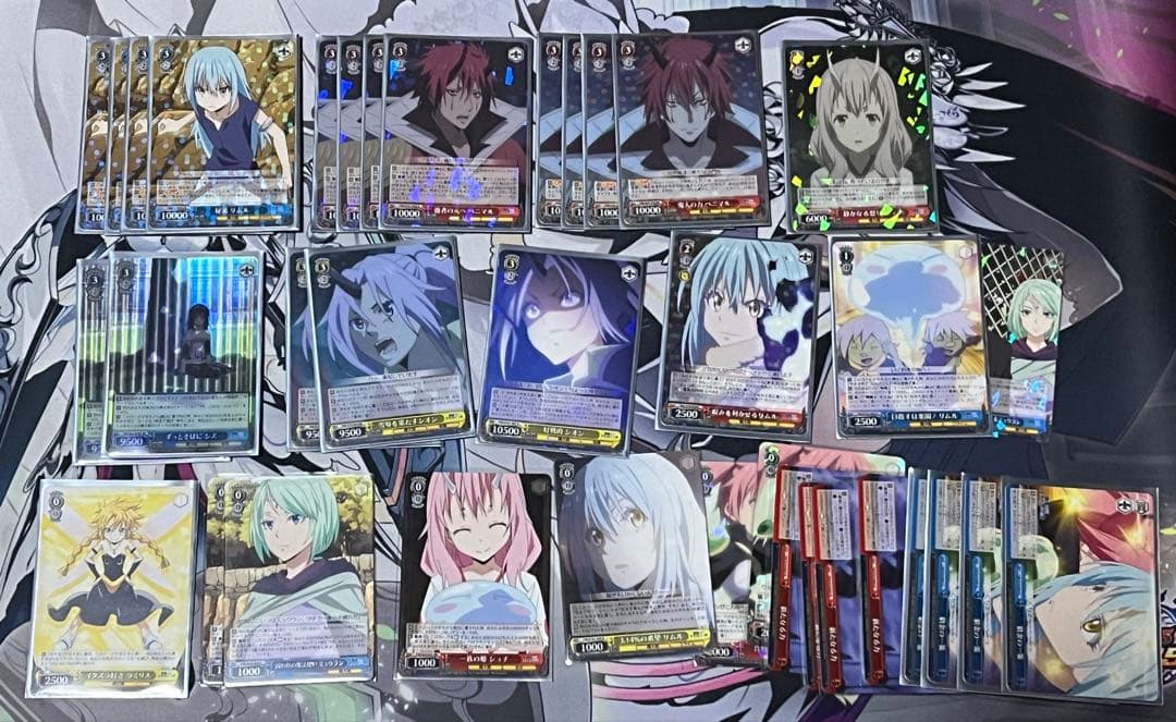 ヴァイスシュヴァルツ 転生したらスライムだった件 デッキ　パーツ付属