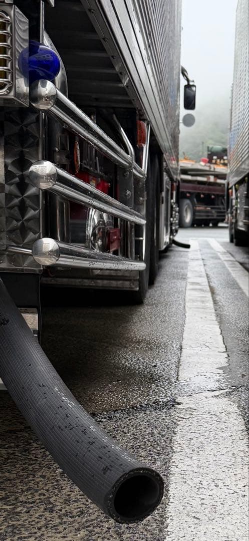 鮮魚ホース　水産ホース　Ｌジョイント　デコトラ　冷凍車　トラック　カスタム