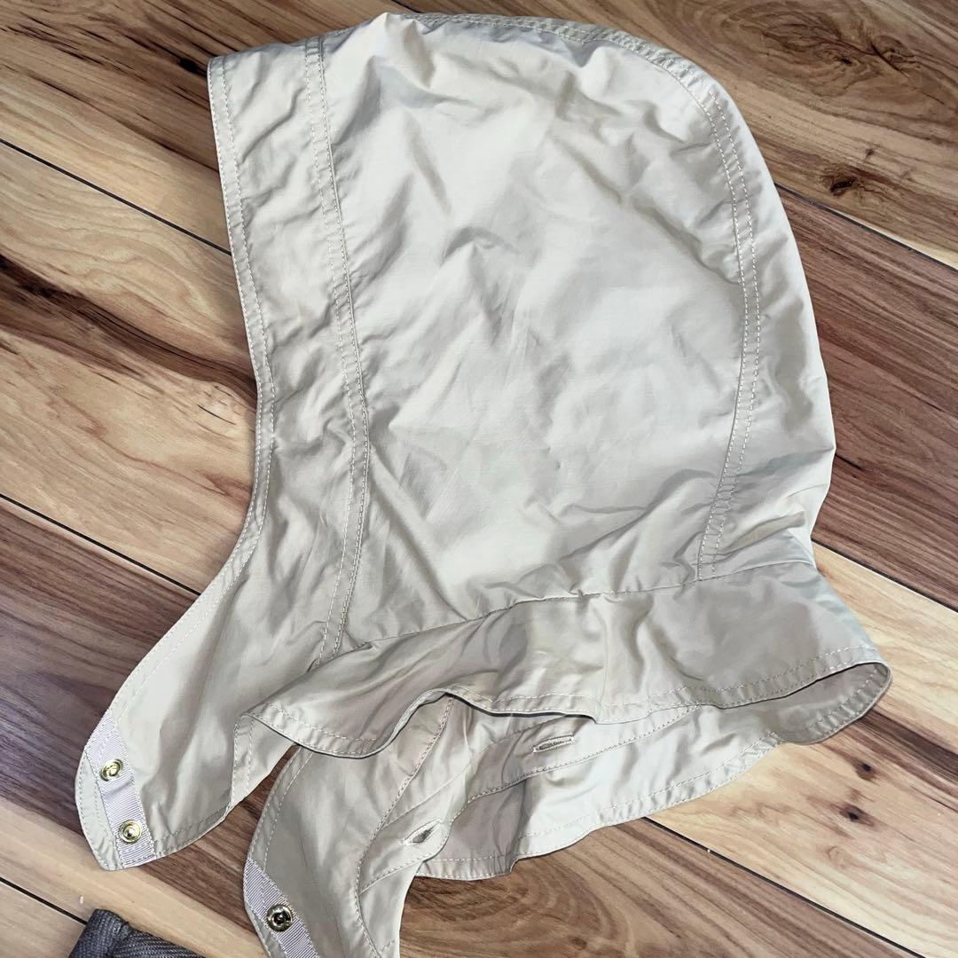 PATRAS ベージュ モッズコート フード付き