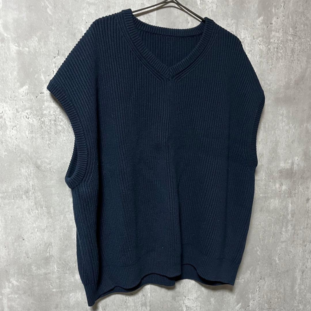 クレプスキュール 吾亦紅 別注 ニットベスト