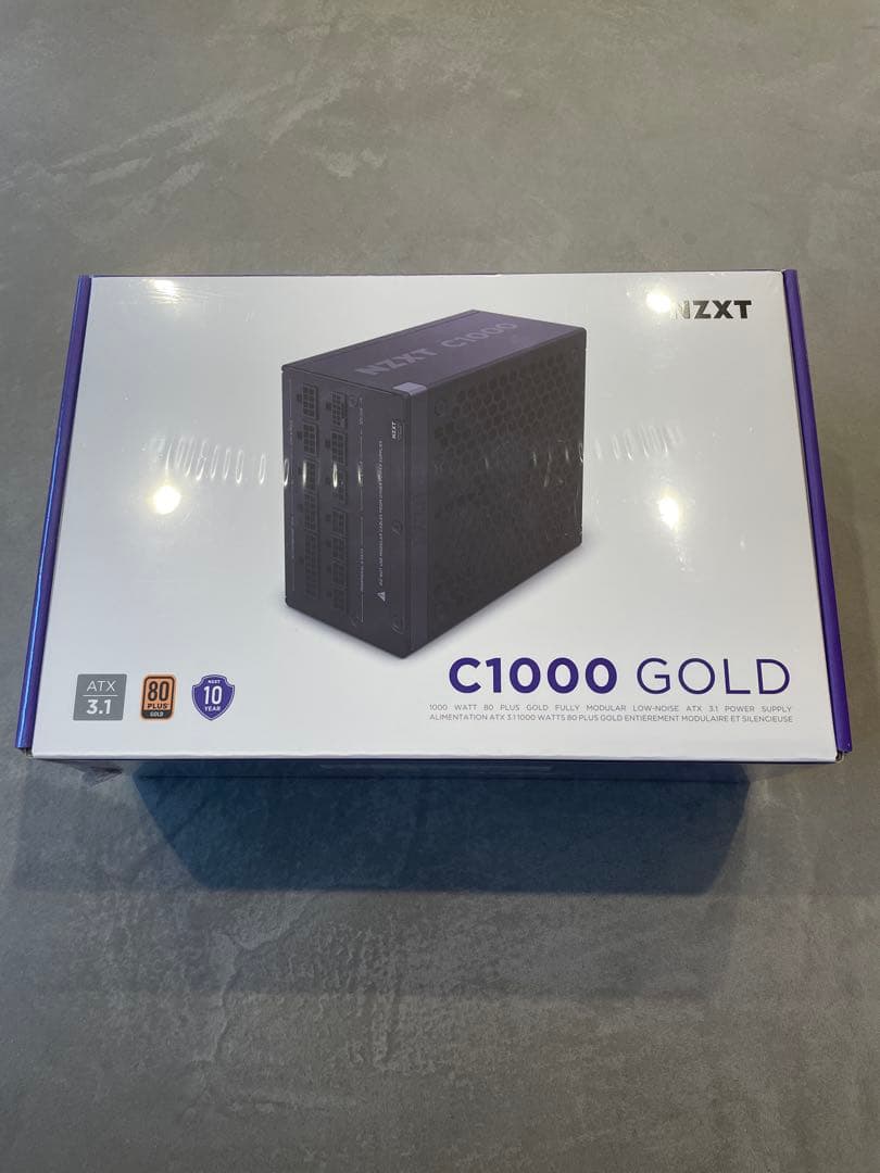 値下げ！NZXT C1000 Gold 80Plus PA-0G2BB-JP
