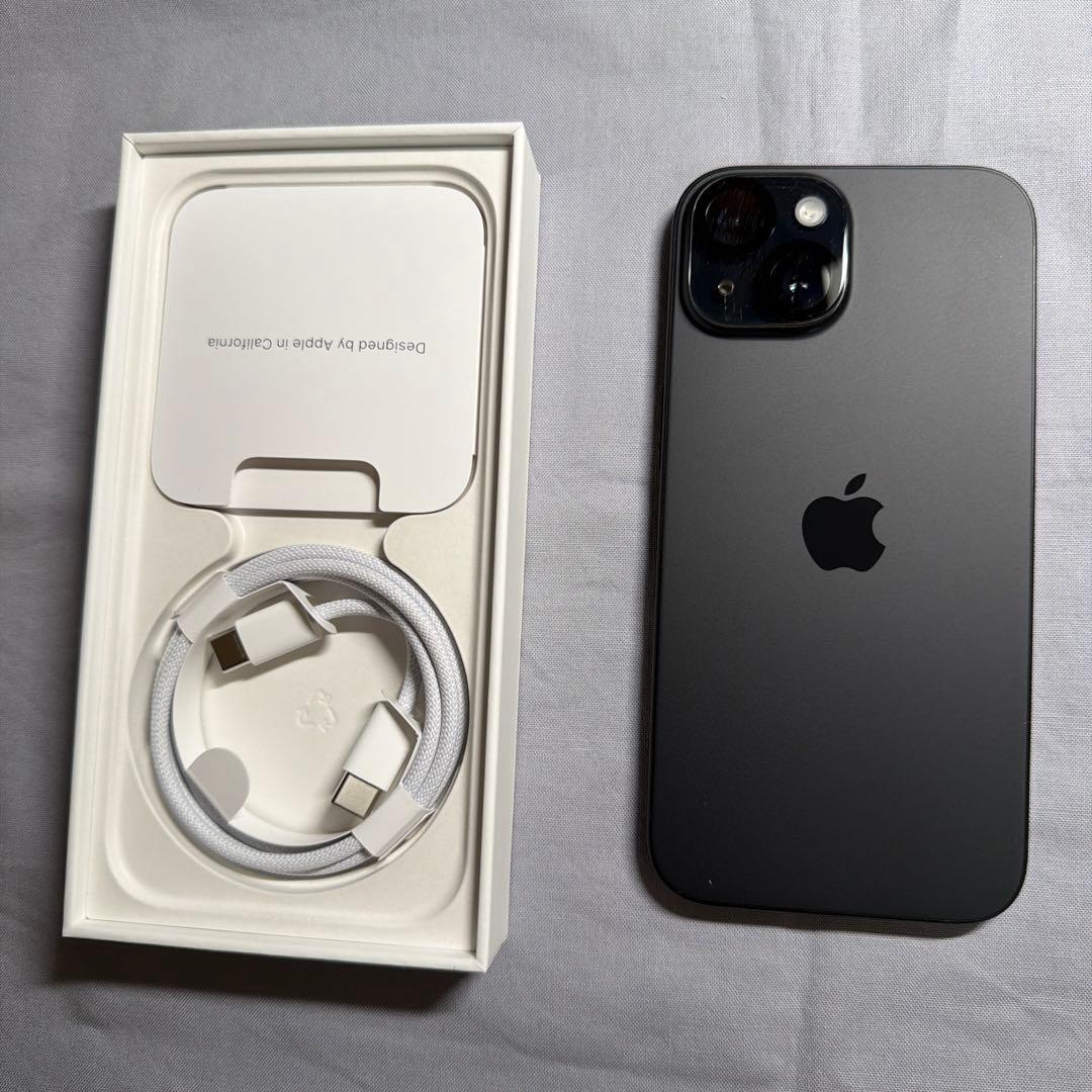 Apple iPhone 15 ブラック 本体 128GB SIMフリー