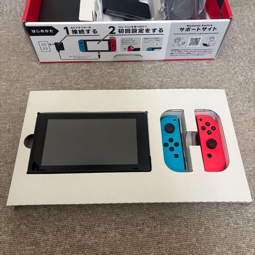 【美品】Nintendo switch ニンテンドースイッチ本体セット