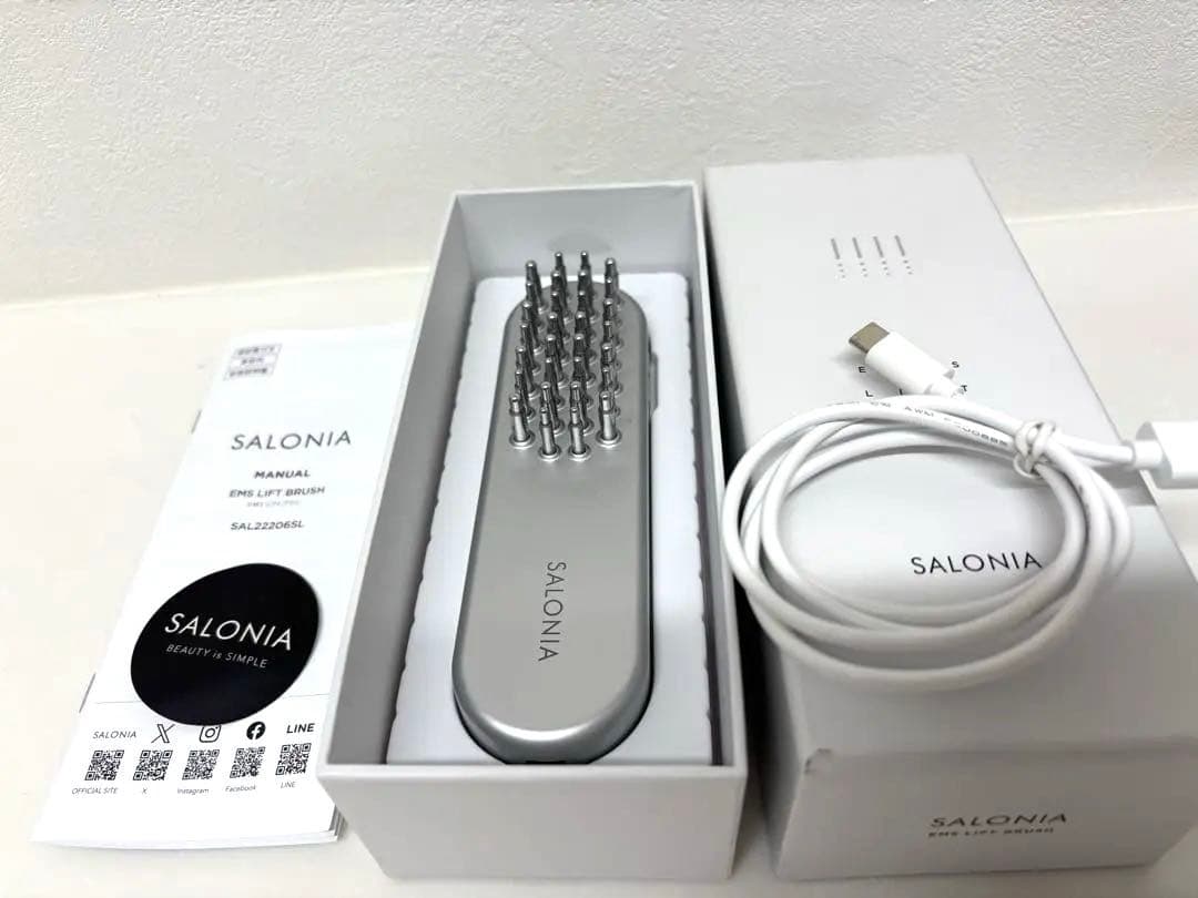 yuuka 　SALONIA 美顔器 マッサージ機能付き