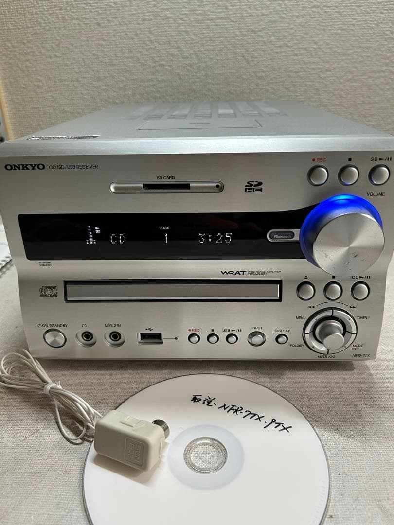V16 整備ONKYO NFR-7TX ハイレゾ CD/SD/USBレシーバー