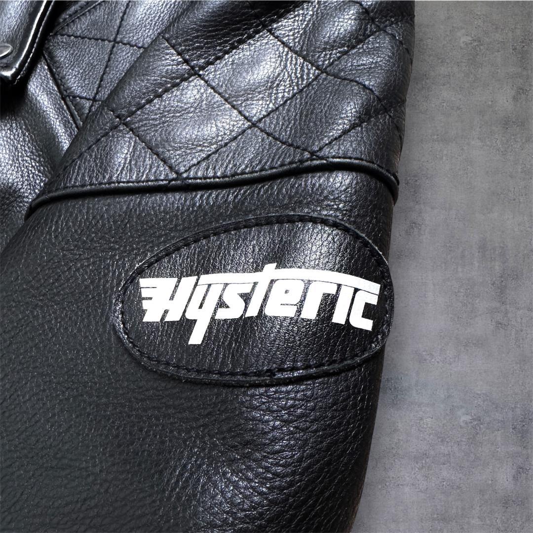 【美品☆激レアモデル】ヒステリックグラマー ダブルレザージャケット