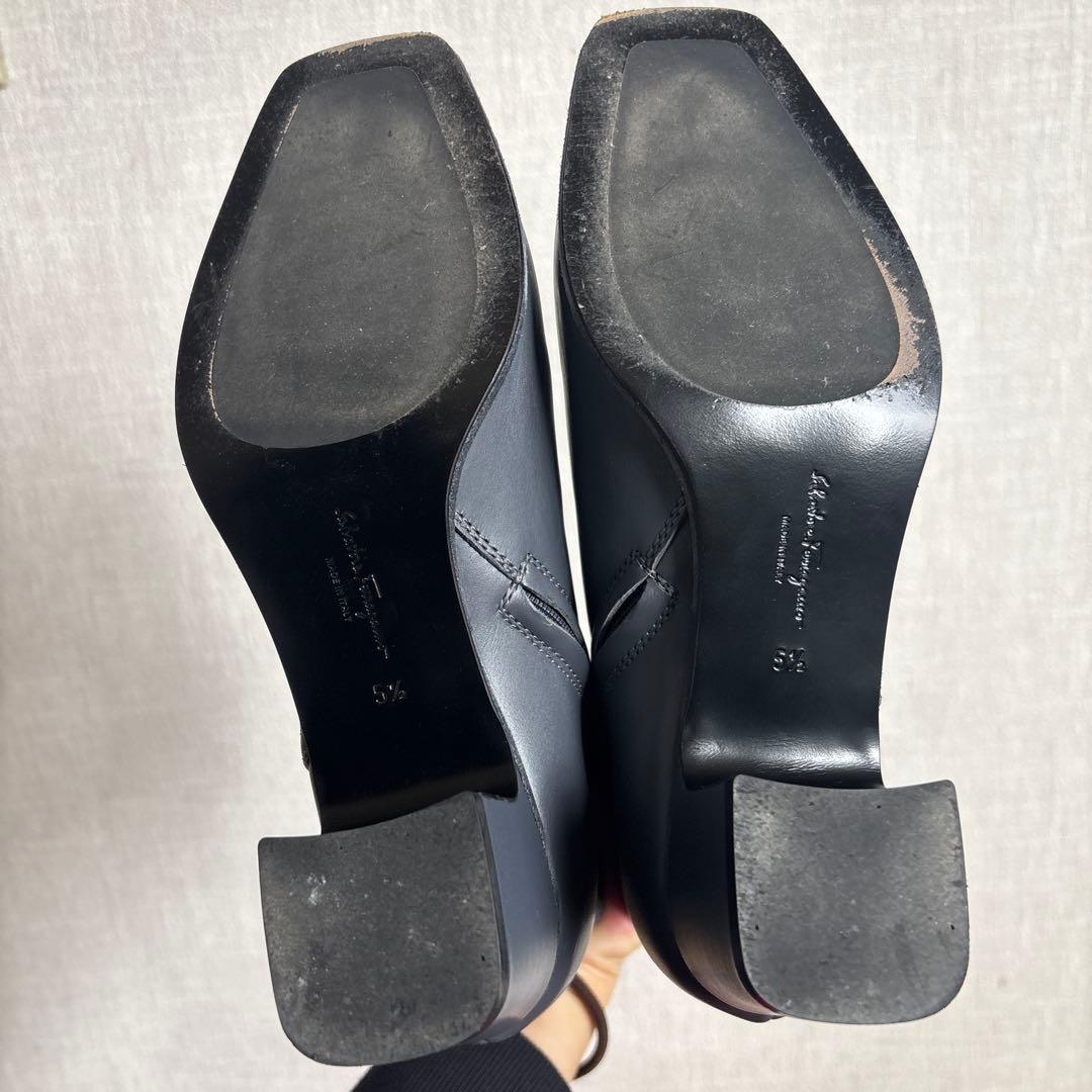 【半額値下げ】SalvatoreFerragamo ブーツ ガンチーニグレー