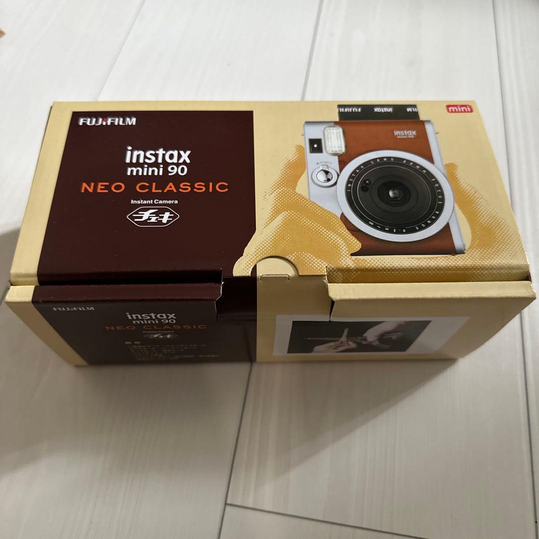 チェキ instax mini 90 ネオクラシック （ブラウン）、フィルム