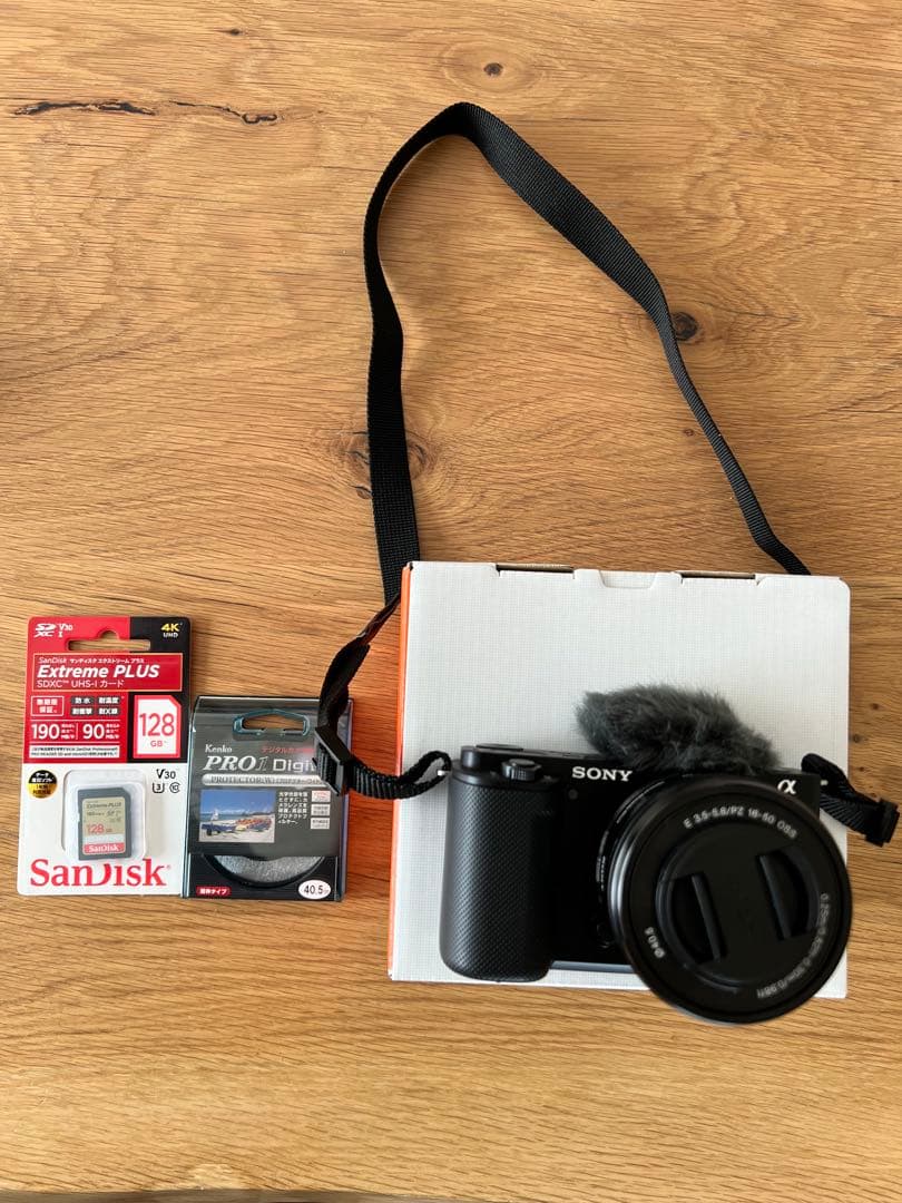 Sony ZV-E10 ミラーレスカメラ 128GB SDカード付き