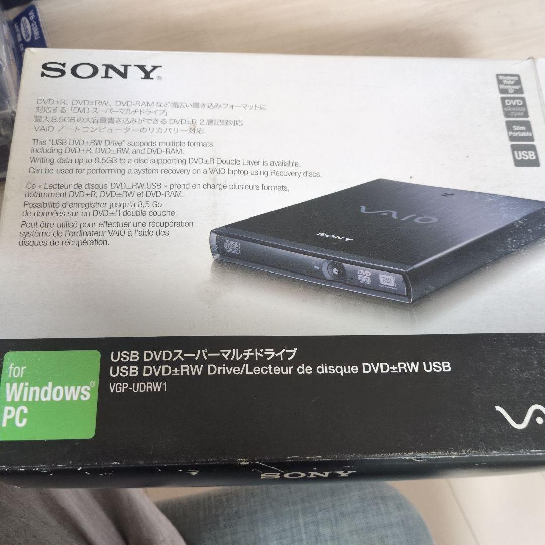 SONY USB DVD±RWドライブ VGP-UDRW1