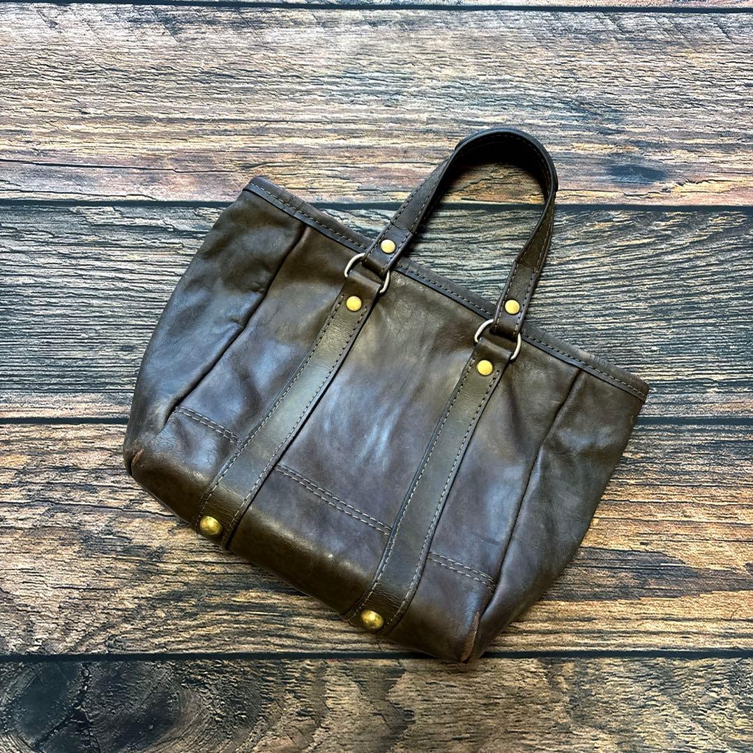 バッグ HERZ / T-70 leather hand bag