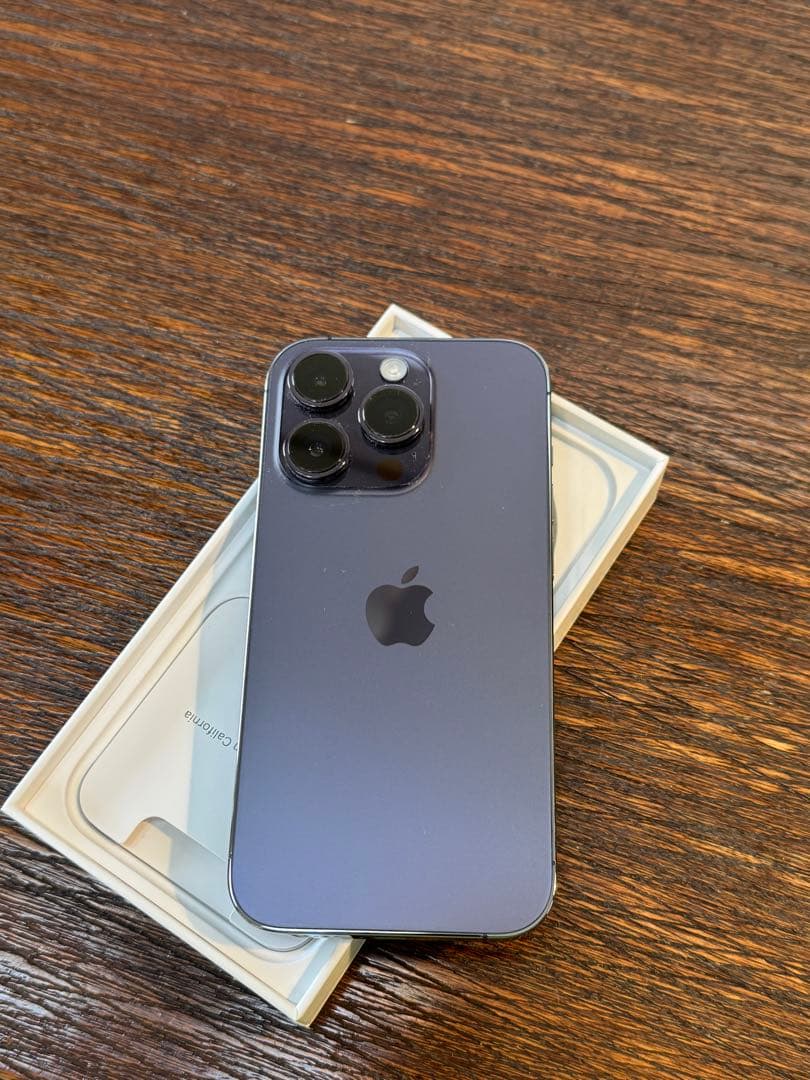 【超美品】iPhone 14 Pro ディープパープル 本体 256GB