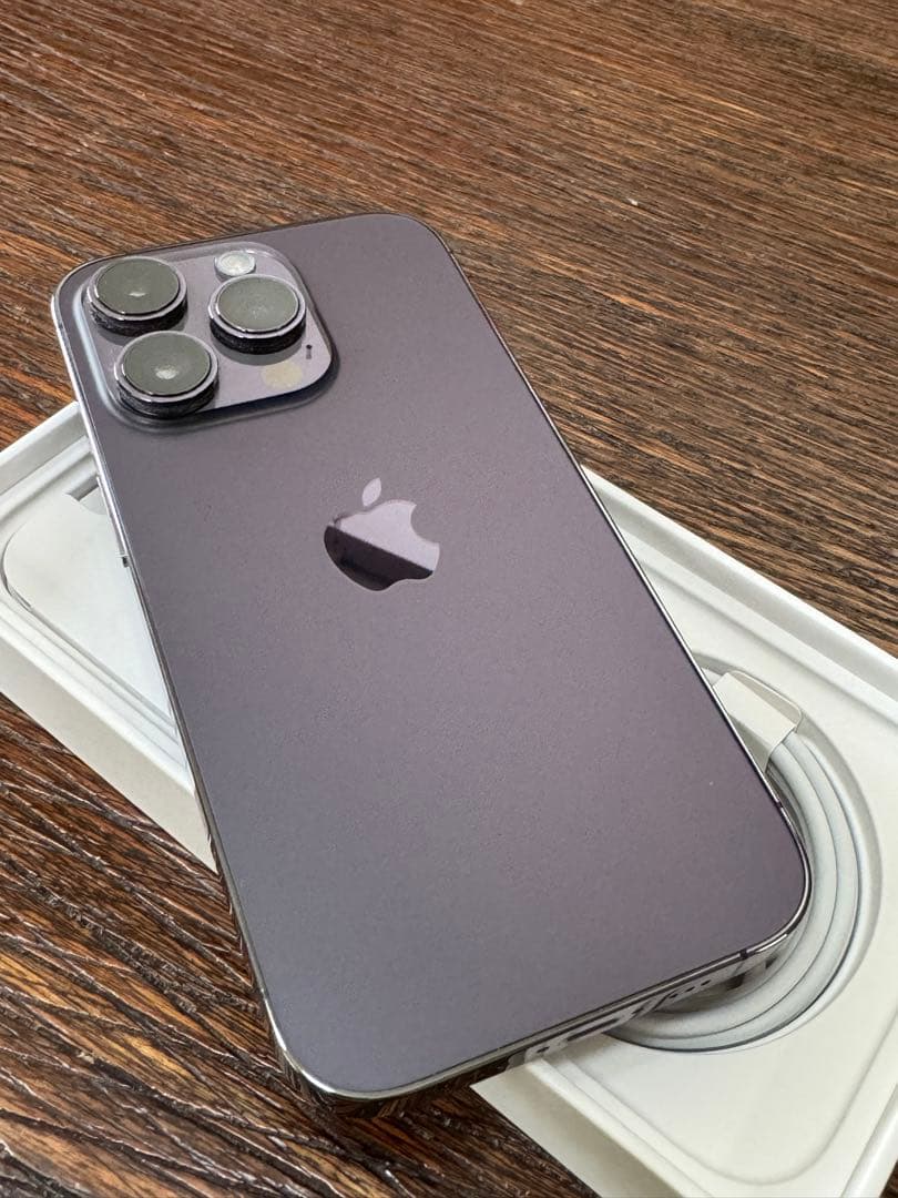 【超美品】iPhone 14 Pro ディープパープル 本体 256GB