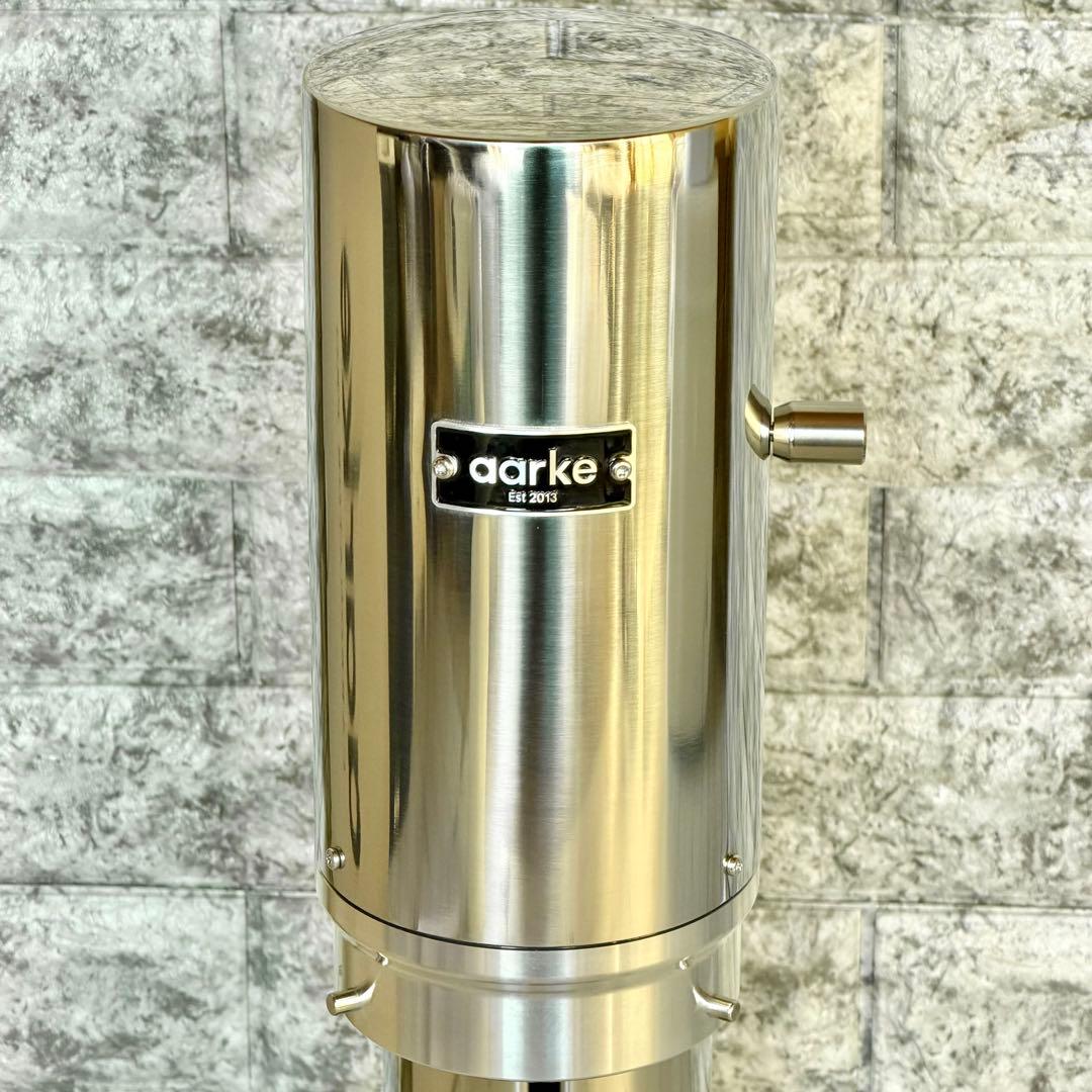 アールケ「カーボネーター・プロ」炭酸水メーカー ステンレスボディ