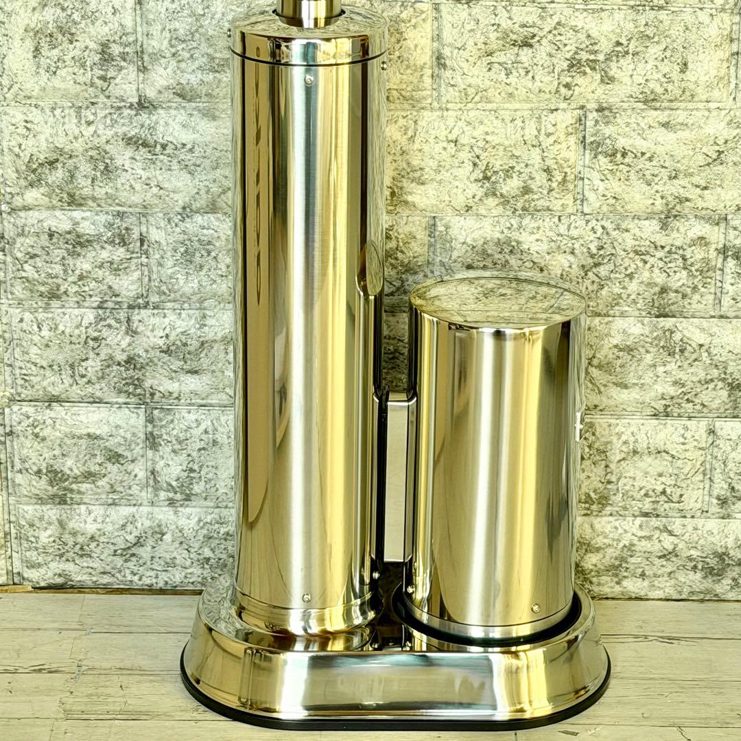 アールケ「カーボネーター・プロ」炭酸水メーカー ステンレスボディ