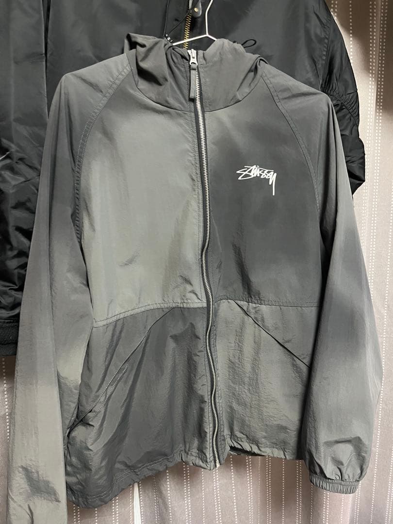 【値下げ】希少M Stüssy SHELL WAVE DYEシェルジャケット