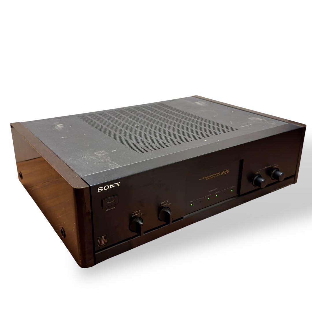 【希少】ソニー SONY TA-N220 パワーアンプ マルチチャンネル